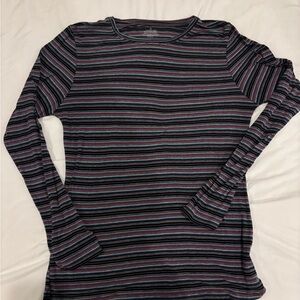 Striped Long Sleeve Top